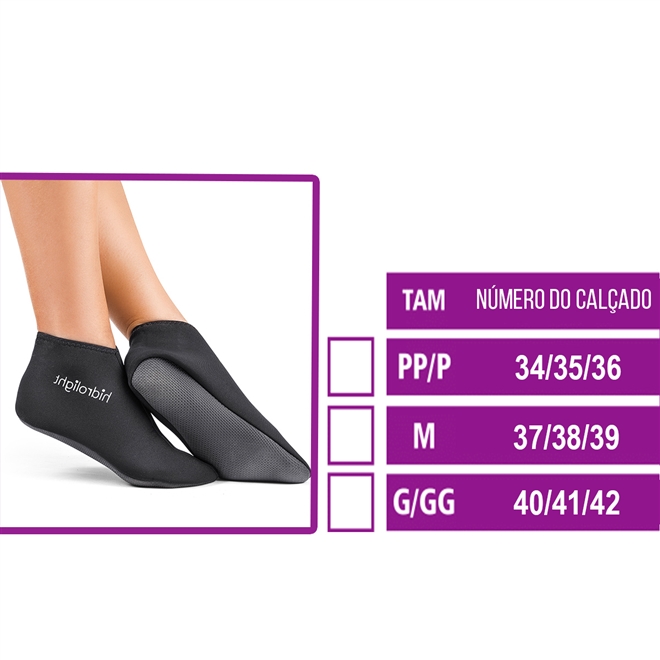 Sapatilha Hidroginástica de Neoprene