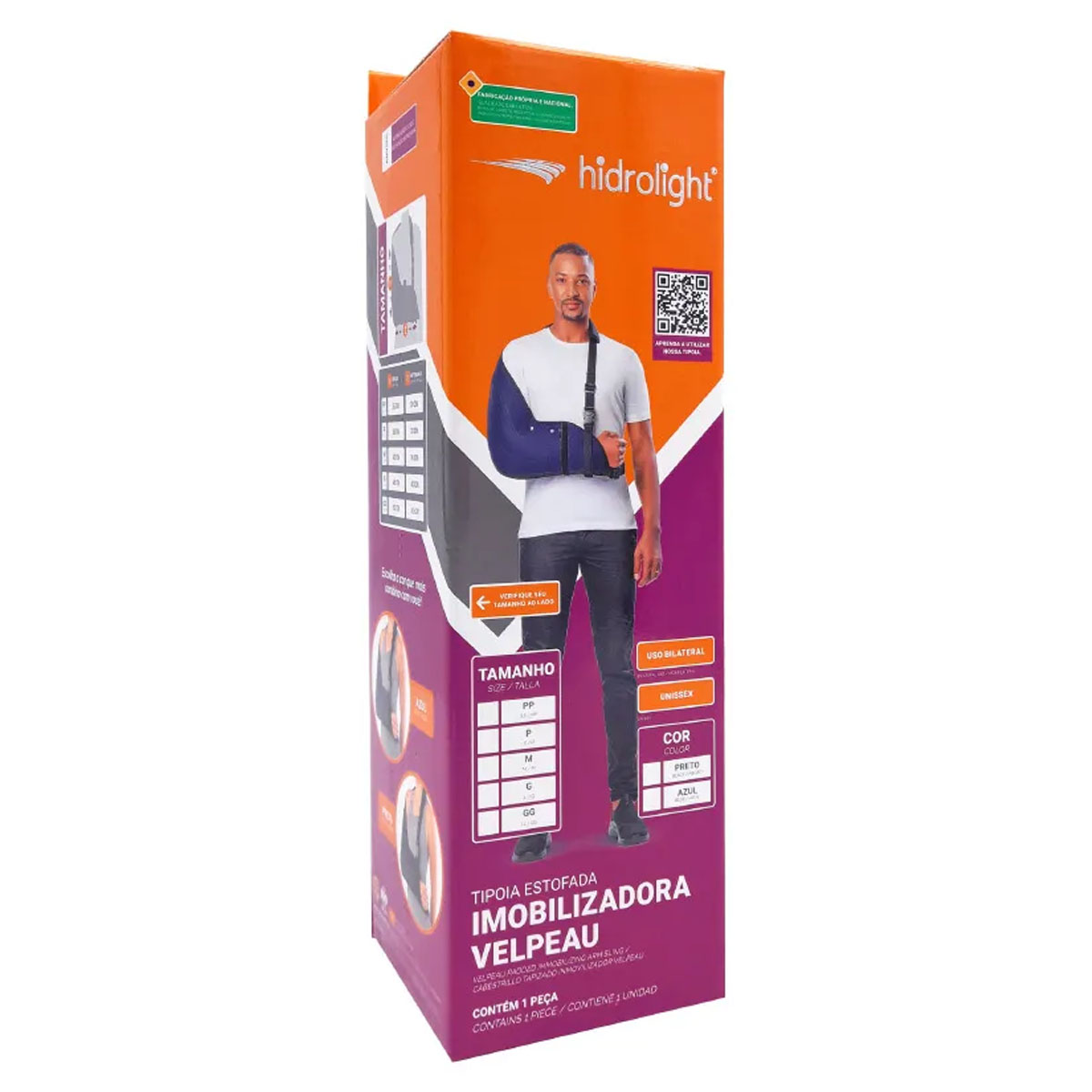 Tipoia Imobilizadora Estofada Velpeau Hidrolight
