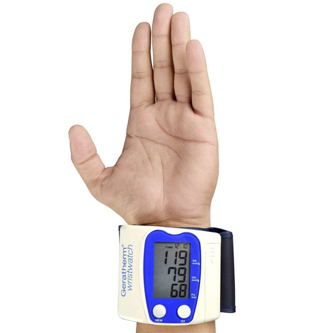 Aparelho de Pressão Digital Wristwath Geratherm