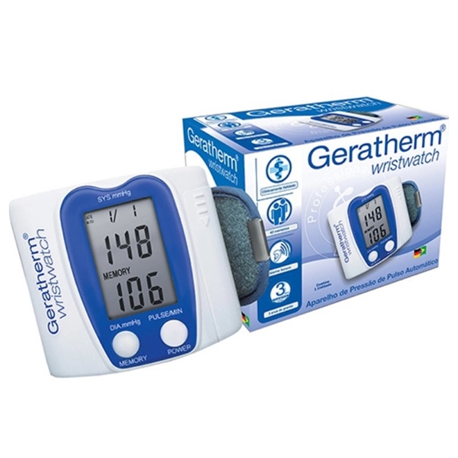 Aparelho de Pressão Digital Wristwath Geratherm