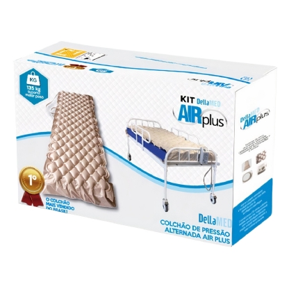 Colchão Pneumático Inflável Air Plus 220V Dellamed