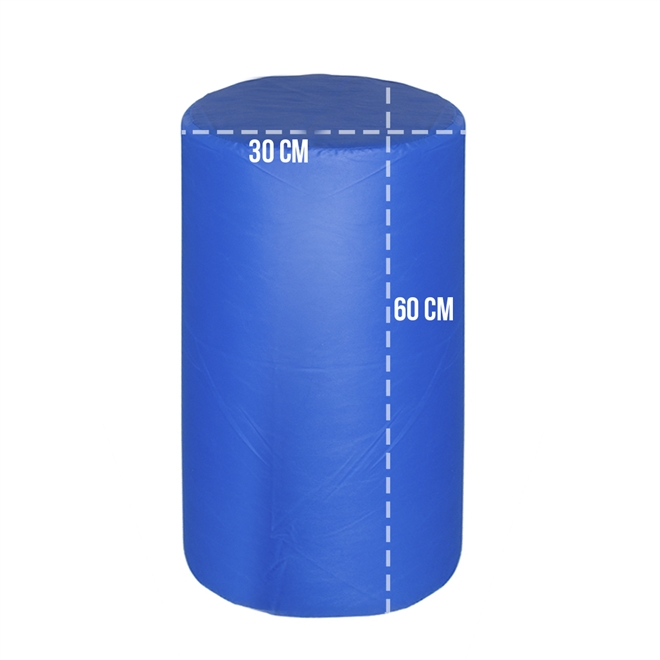 Rolo De Espuma Kallango Napa 30X60cm D23 Azul