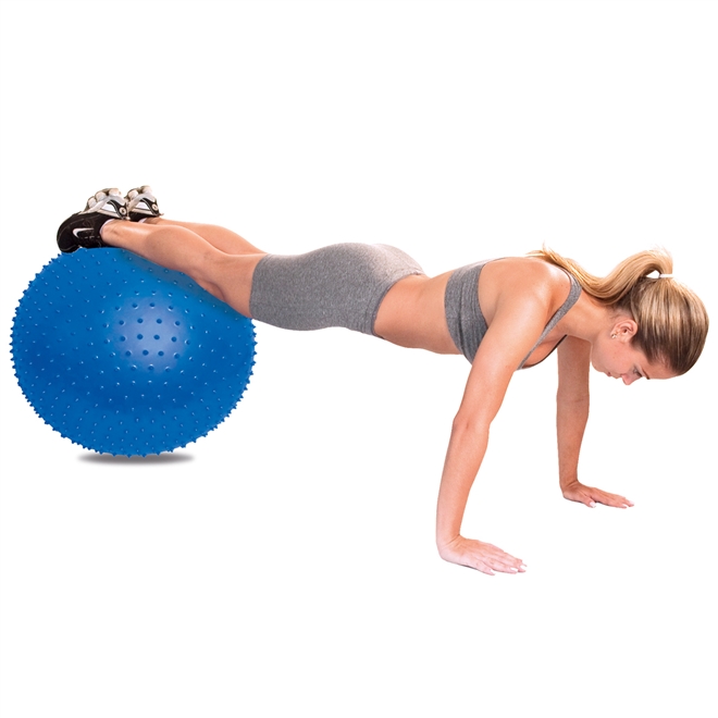 Bola Pilates Com Cravos Massage Ball Acte 65cm