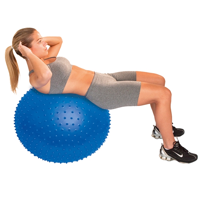 Bola Pilates Com Cravos Massage Ball Acte 65cm