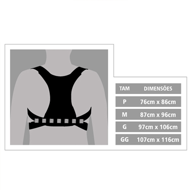 Corretor Postural Hidrolight