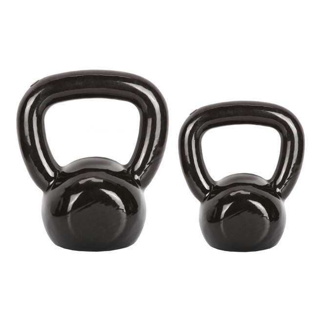 KettleBell Emborrachado Preto 4kg