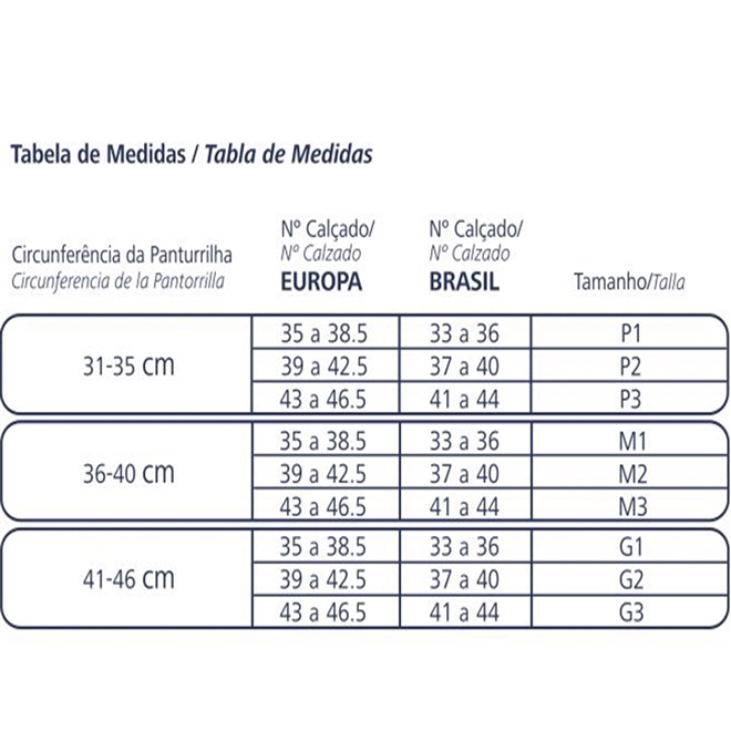 Meia Sigvaris Performance 20-30mmhg Panturrilha Ponteira Fechada Preto