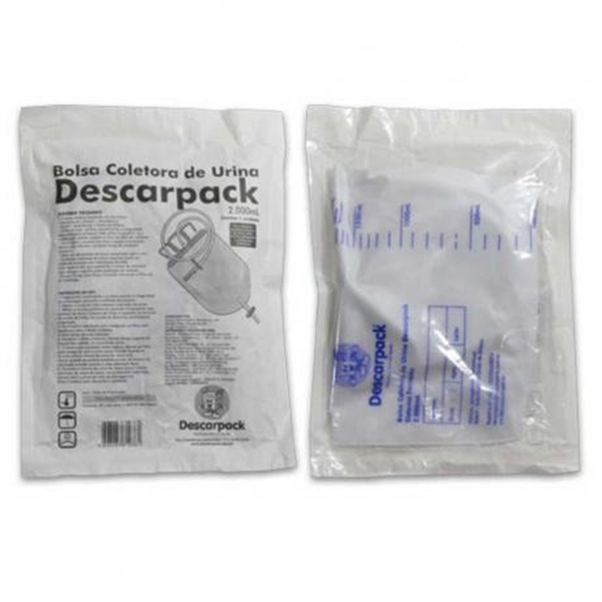 Bolsa Coletora De Urina Descarpack 2L 
