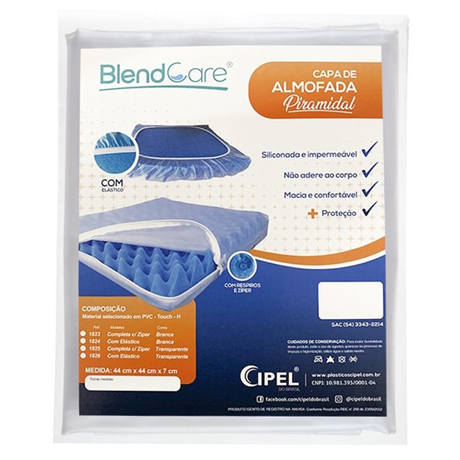 Capa Protetora de Almofada Piramidal Elastico