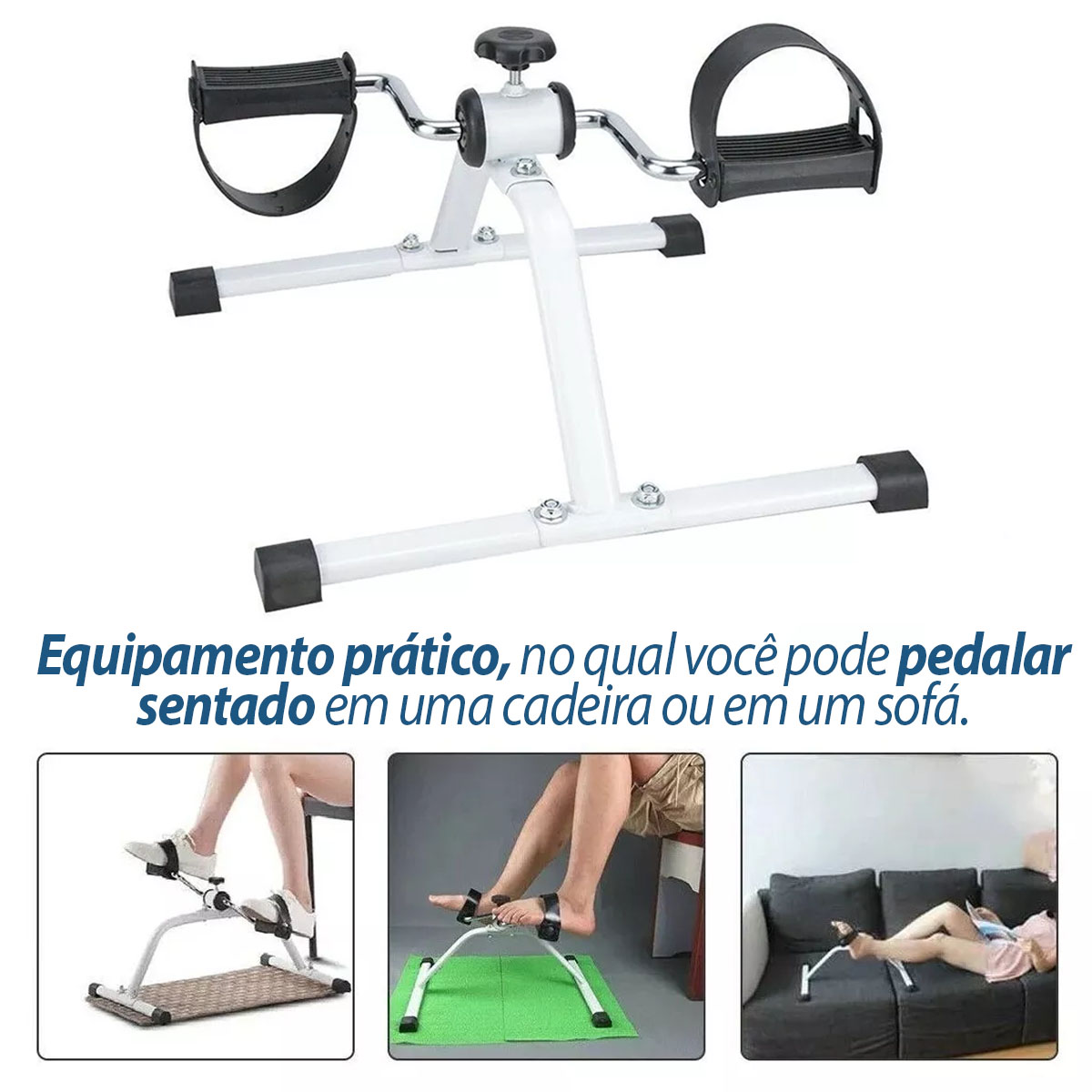 Mini Bike Cicloergômetro Pedalinho Ergométrica Supermedy