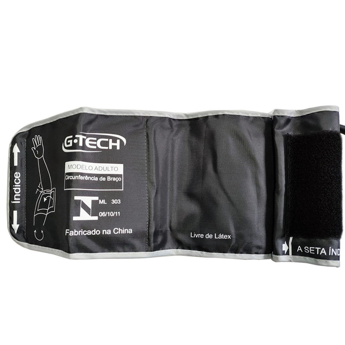 Braçadeira Adulto Aparelho de Pressao Digital de Braço 22-32cm LA250