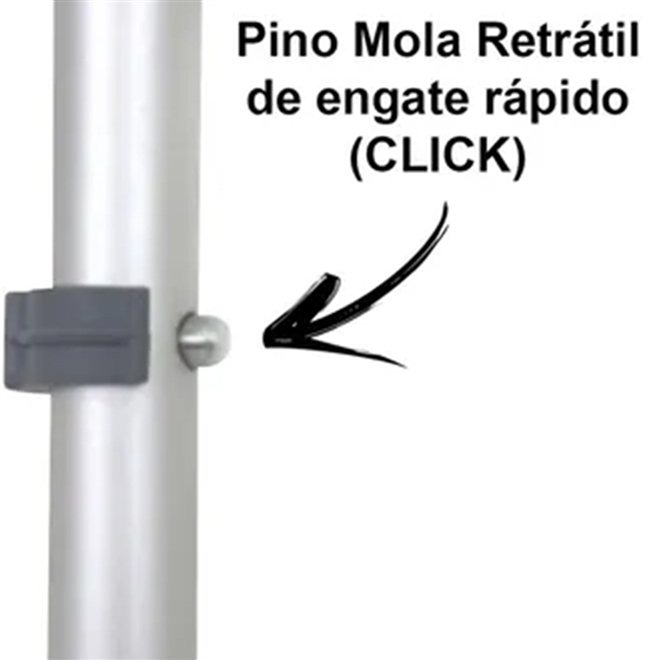 Muleta Canadense Sequencial Fixa 110kg 3/4