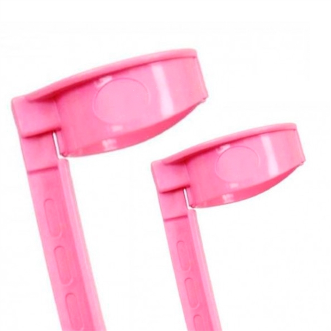 Muleta Canadense Sequencial Articulada Click 110kg Ponteira 3/4 Par Rosa