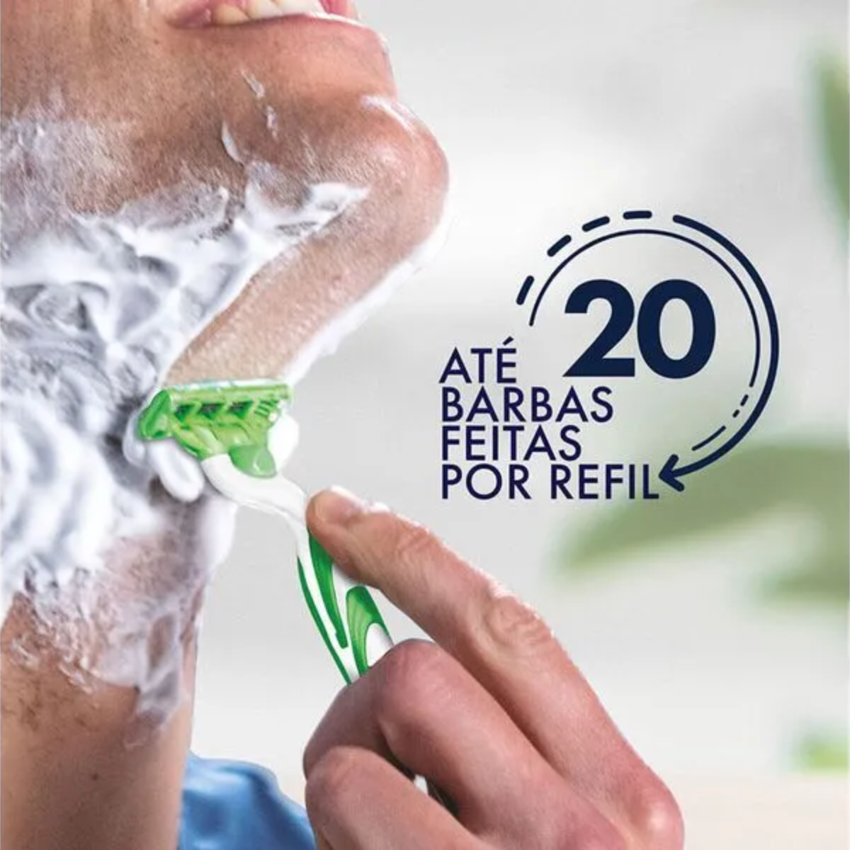 Aparelho de Barbear Gillette Mach3 Sensitive 