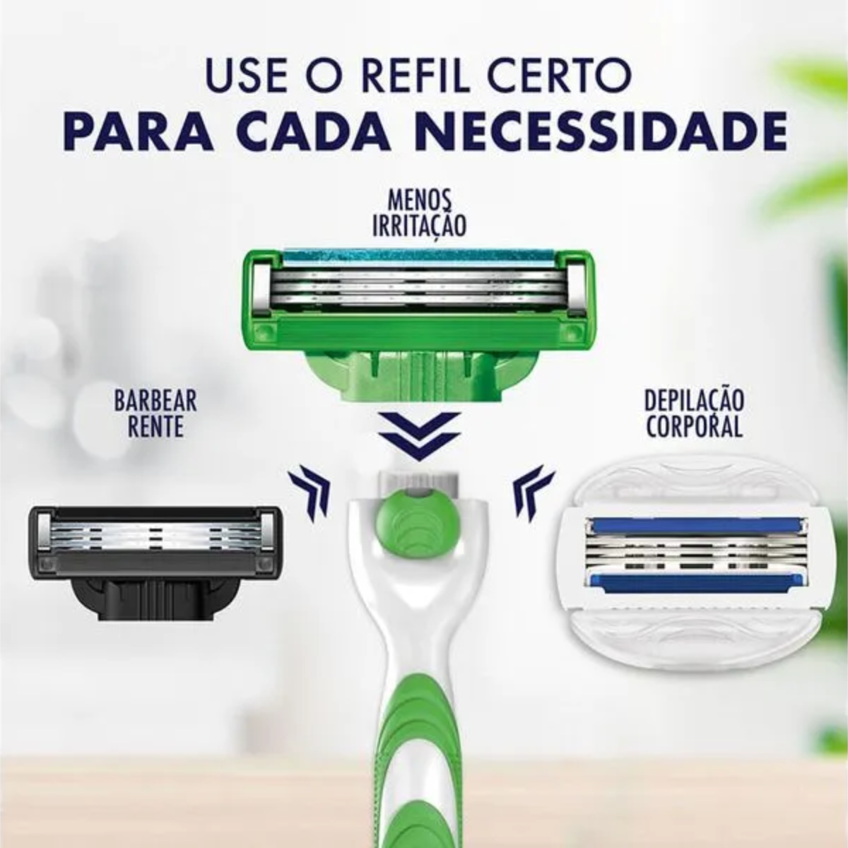 Aparelho de Barbear Gillette Mach3 Sensitive 