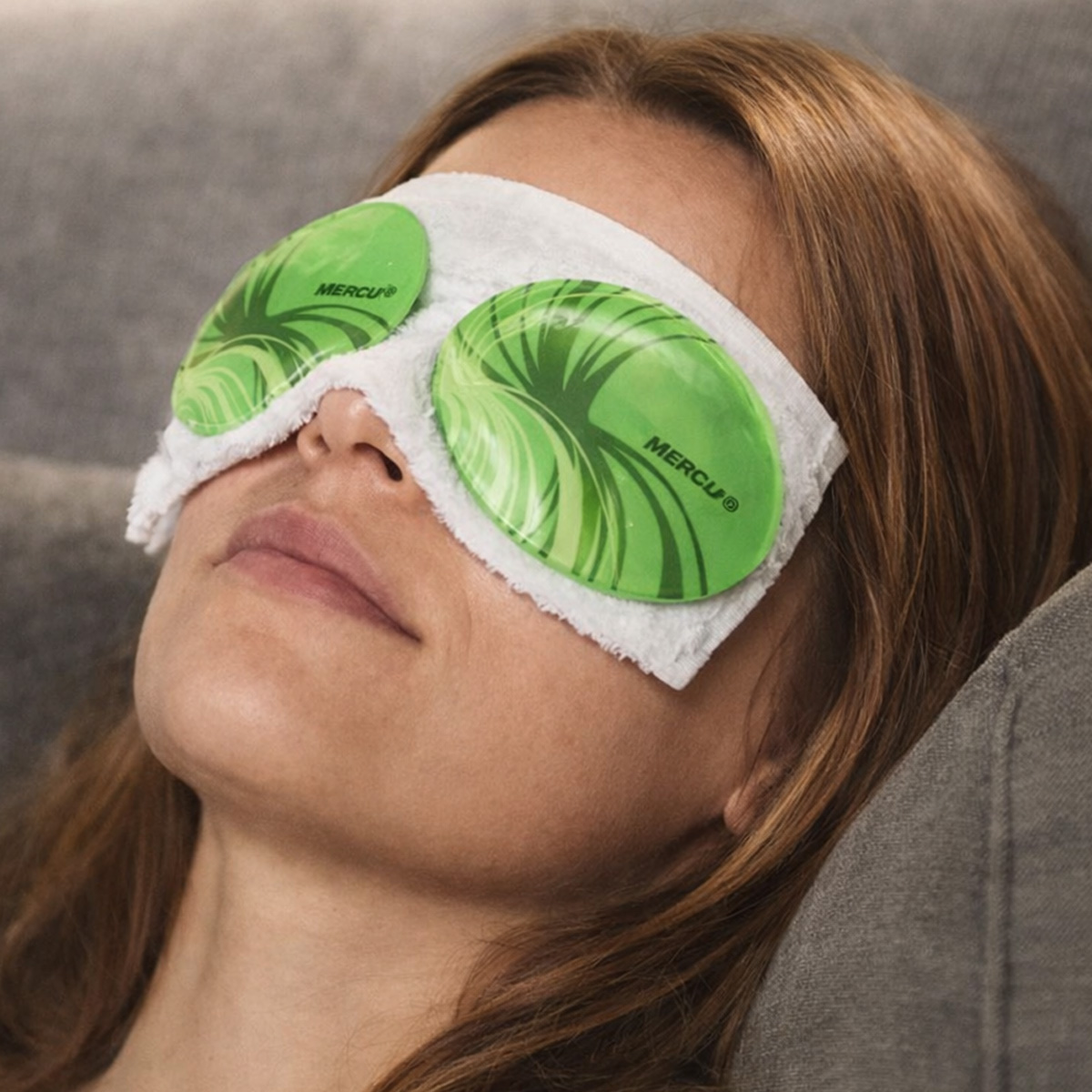 Bolsa Térmica Gel para Olhos Mercur 1 Par