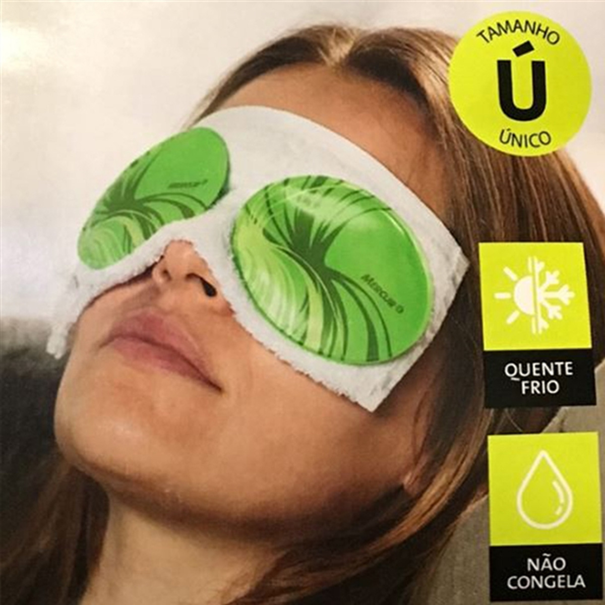 Bolsa Térmica Gel para Olhos Mercur 1 Par