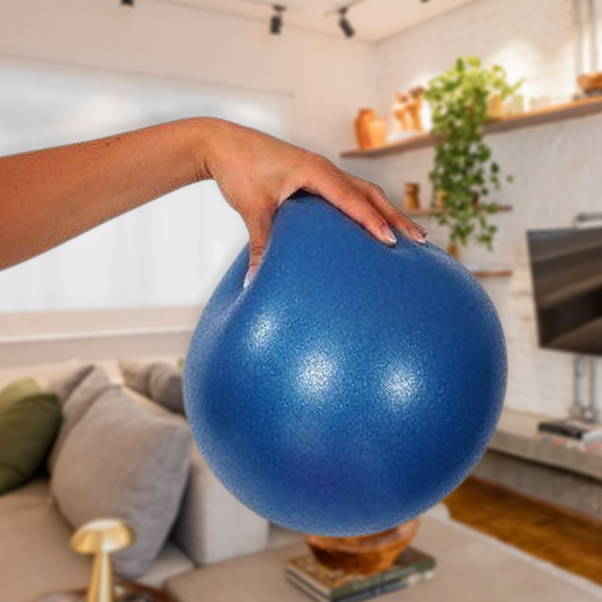 Bola Overball 26cm para Pilates Supermedy