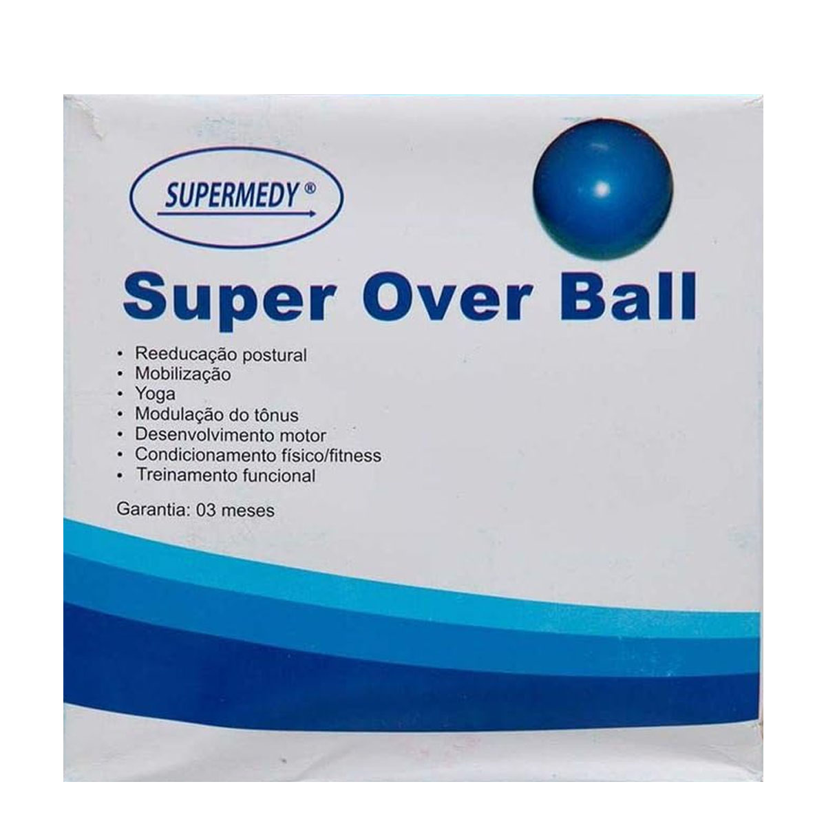 Bola Overball 26cm para Pilates Supermedy