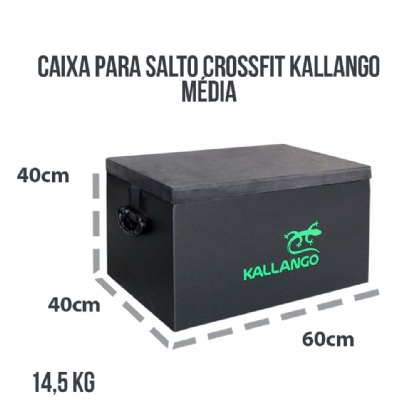 Caixas Para Salto CrossFit Kallango Kit P/M/G 