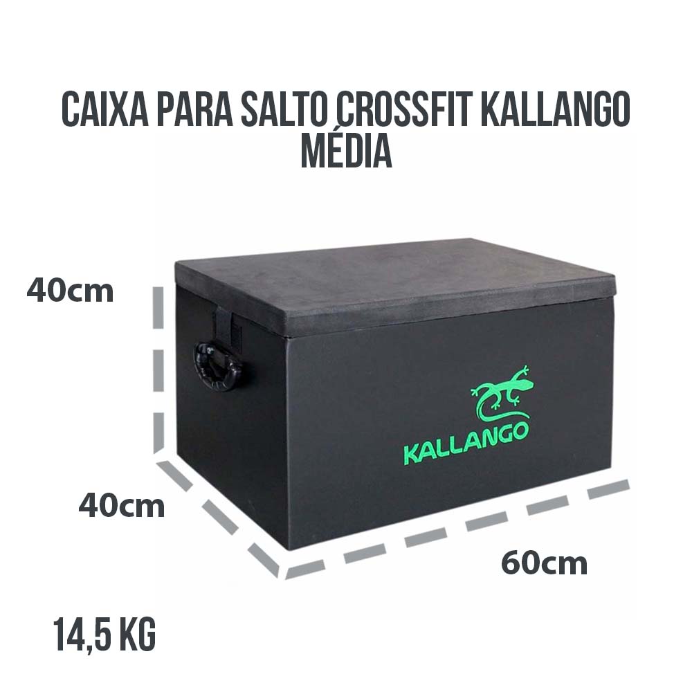 Caixas Para Salto CrossFit Kallango Kit P/M