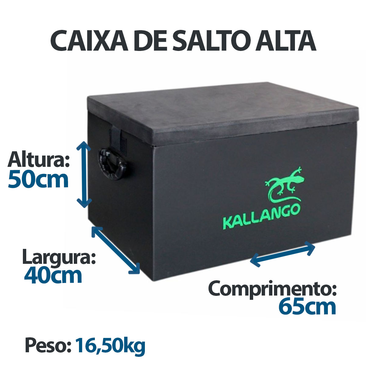 Caixas Para Salto CrossFit Kallango Kit P/M/G 