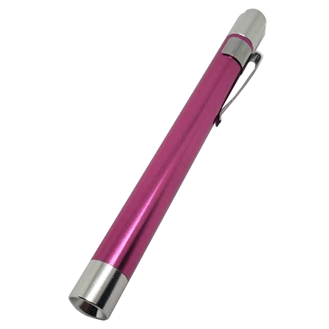 Lanterna Clinica de Bolso em Aluminio LED AK 10 Und Rosa