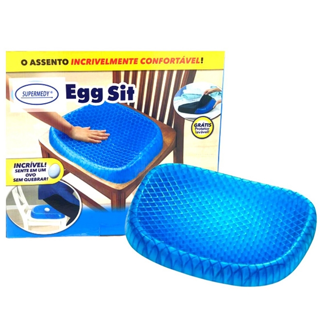 Assento almofada de Silicone EGG Sit Supermedy 