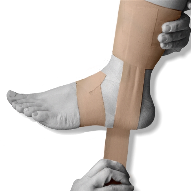 Bandagem Rigida KinesioSport Bege
