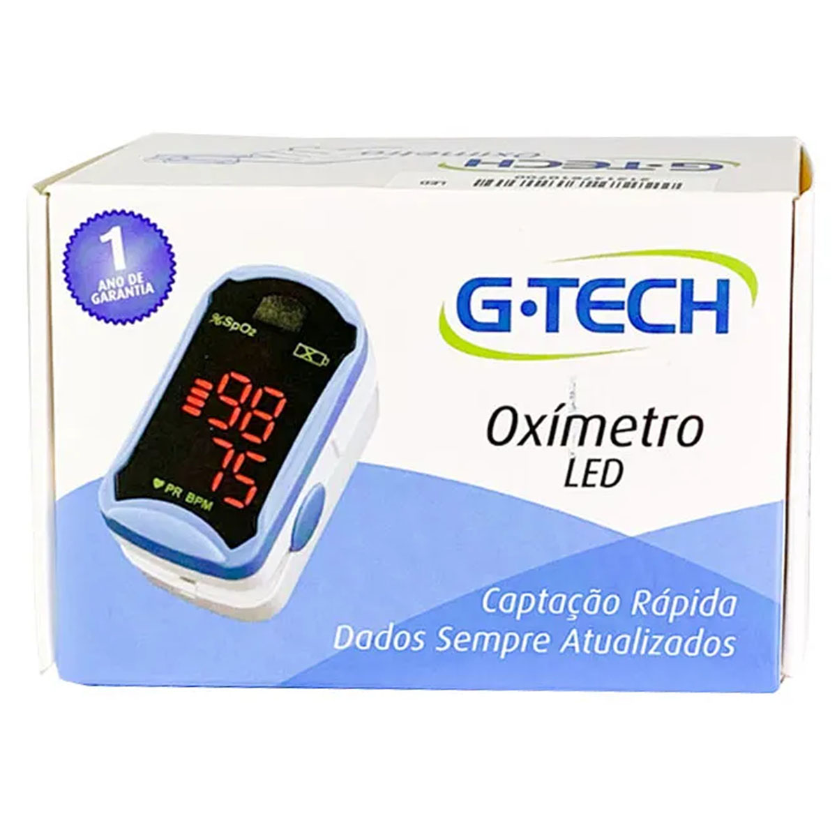 Oxímetro de Dedo G-tech Portátil Led