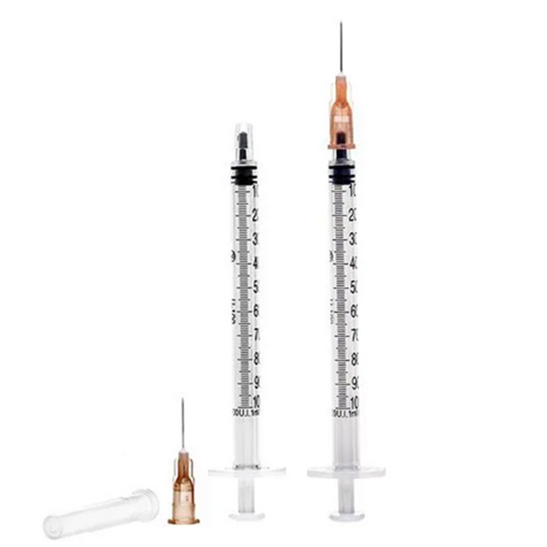 Seringa de Insulina Descarpack 1ml Agulha 13x0,45mm 100 Unidades