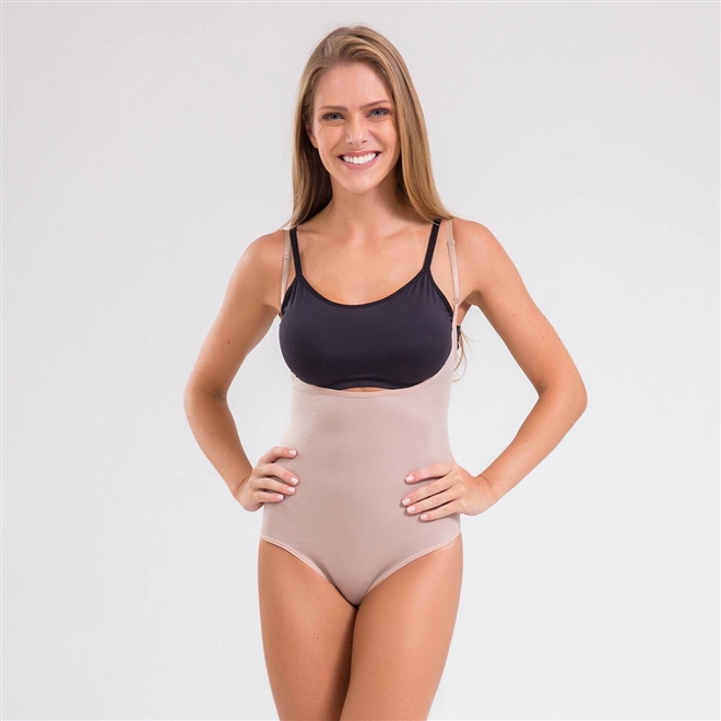 Cinta Modeladora Pós Parto Com Alças Removíveis Esbelt 119