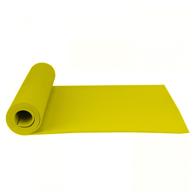 Tapete Yoga Amarelo Kallango 145x55x1cm