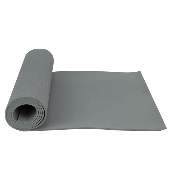 Tapete Yoga Cinza Kallango 155x50x1cm