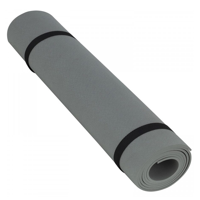 Tapete Yoga Cinza Kallango 155x50x1cm