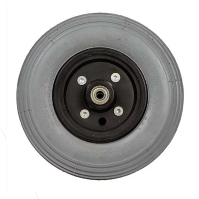 Roda Dianteira Maciça 200x50 para Cadeira de Rodas Primo