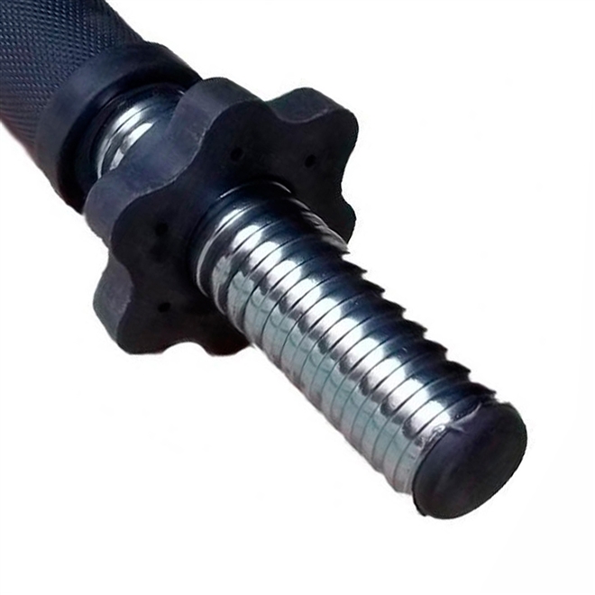Barra Reta Tubular 40cm Und Zstorm Com Rosca Presilha