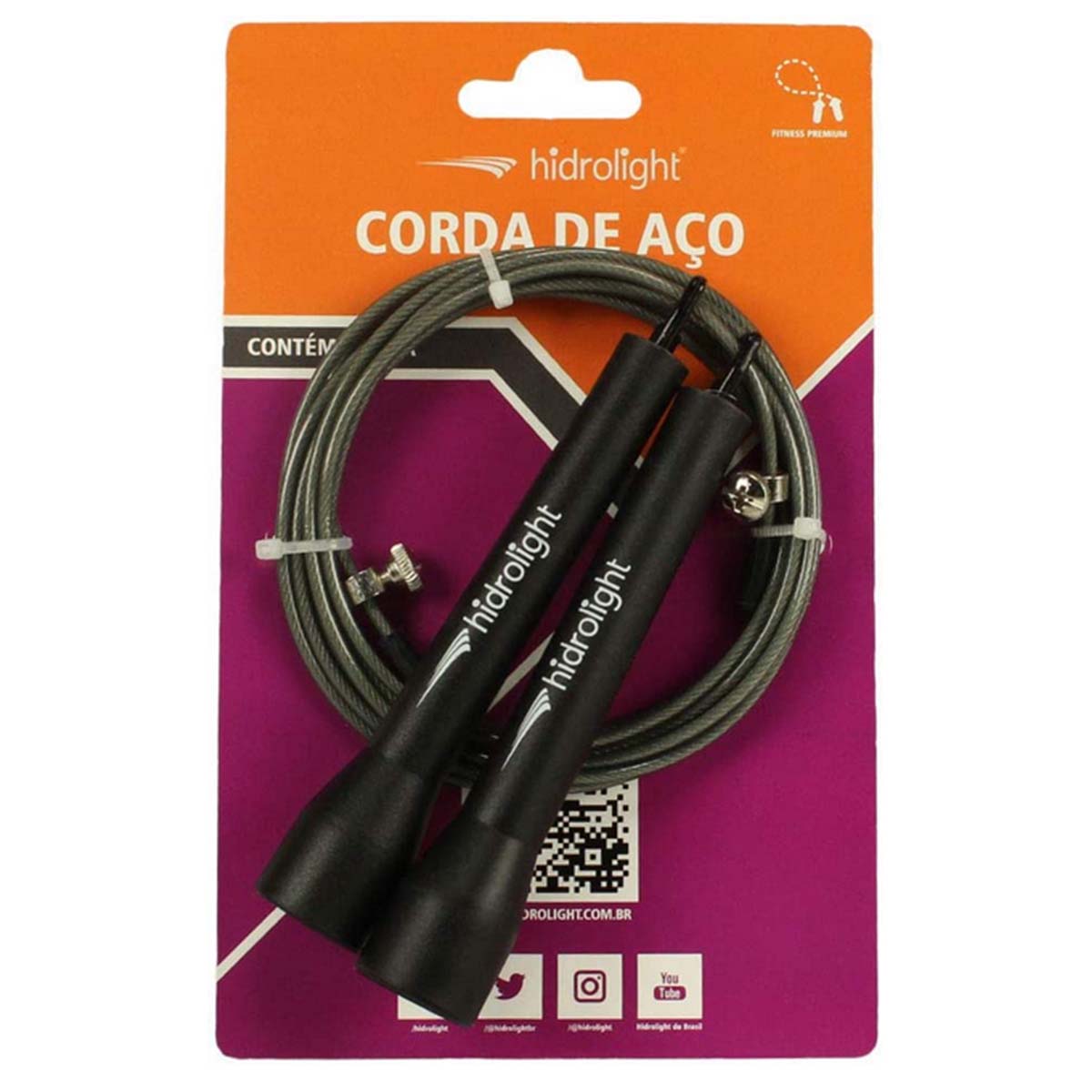 Corda de Pular Speed Aço Hidrolight