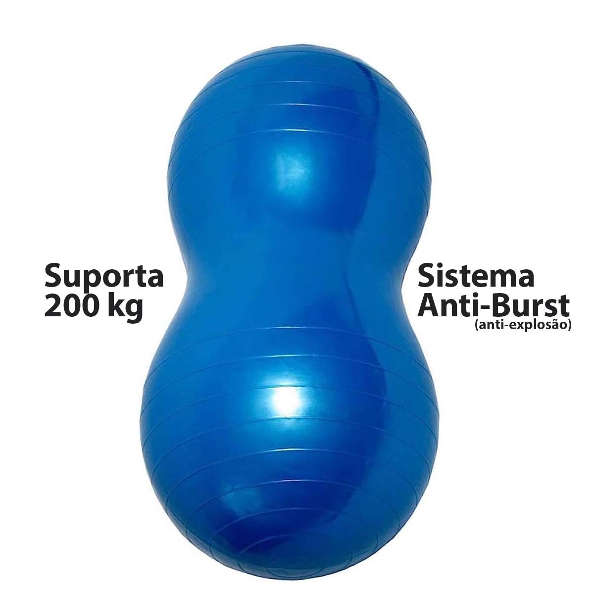 Bola Feijão 45x90cm Azul Supermedy Bean 