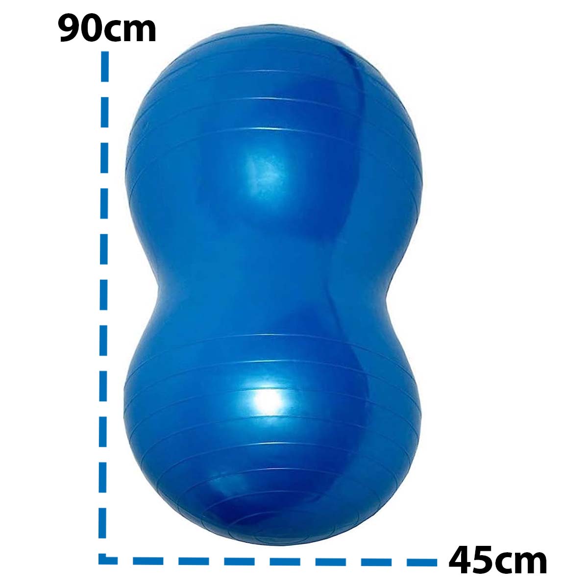 Bola Feijão 45x90cm Azul Supermedy Bean 