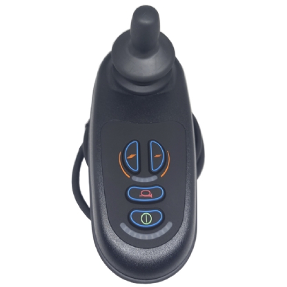 Joystick Completo VR2 para Cadeira de Rodas Motorizada Ortobras Conexão Cinza