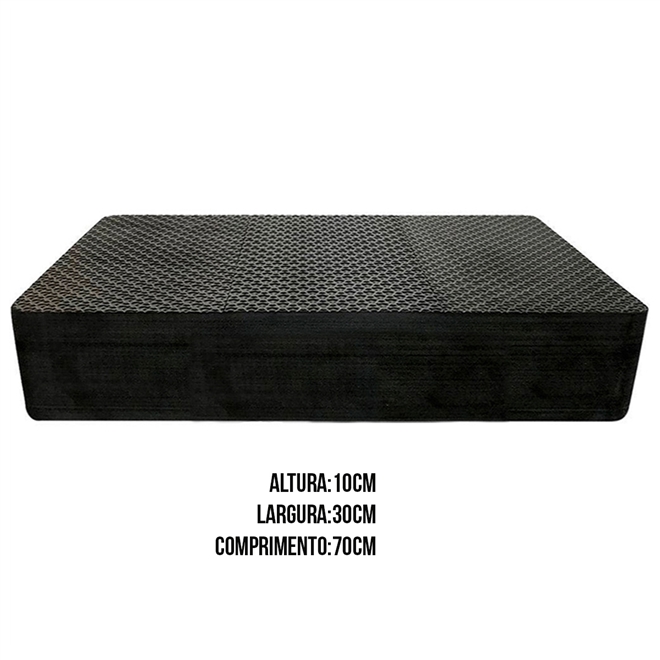 Step EVA Preto 70x30x10cm MB