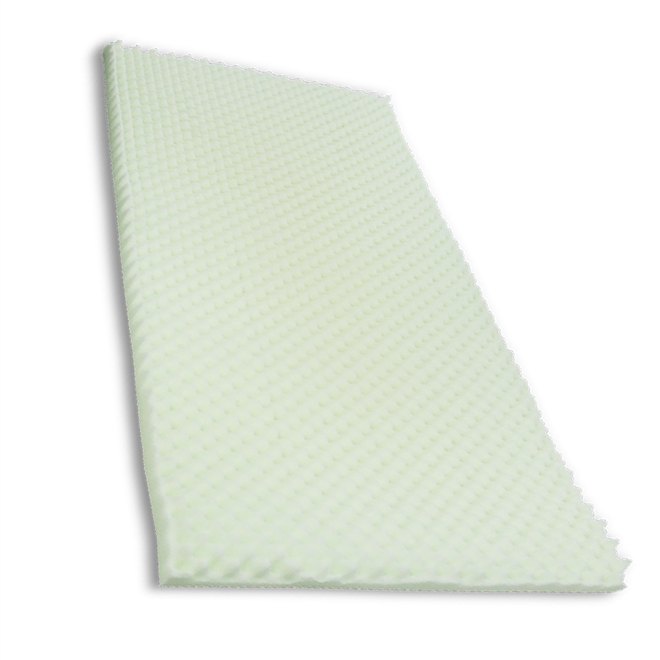 Colchão Piramidal Luck Stress D33 185x85x4cm Branco