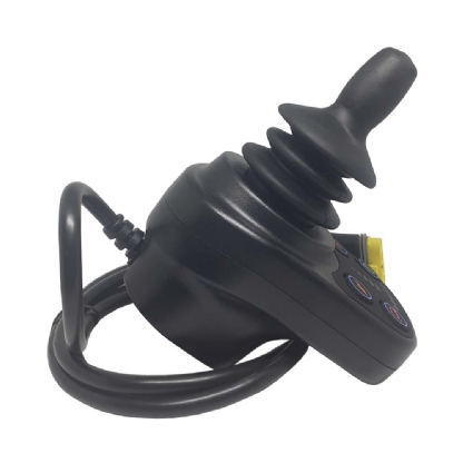 Joystick Completo VR2 para Cadeira de Rodas Motorizada Ortobras Conexão Amarelo