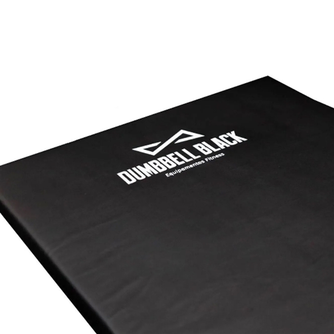 Colchonete Emborrachado 90x43x3cm D60 Dumbbell Black