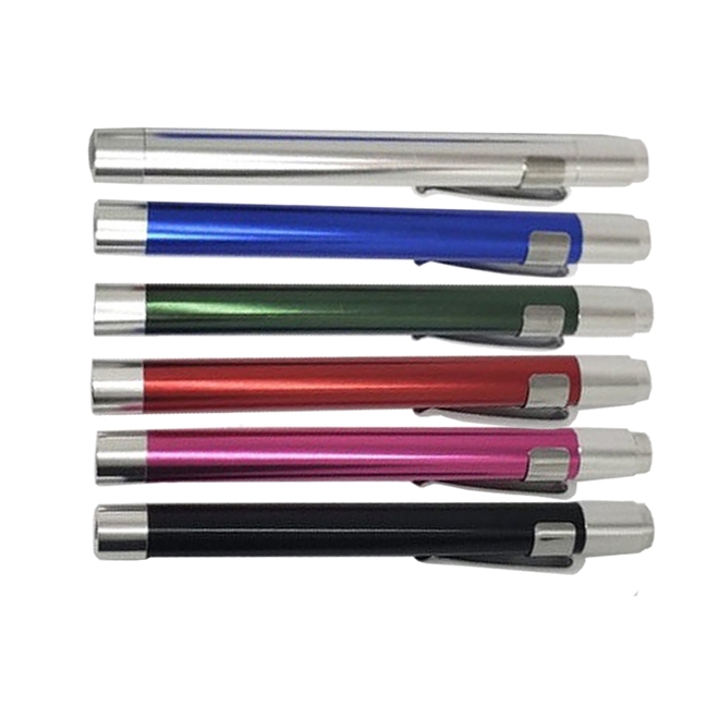 Lanterna Clinica de Bolso em Aluminio LED AK 5 Und Rosa