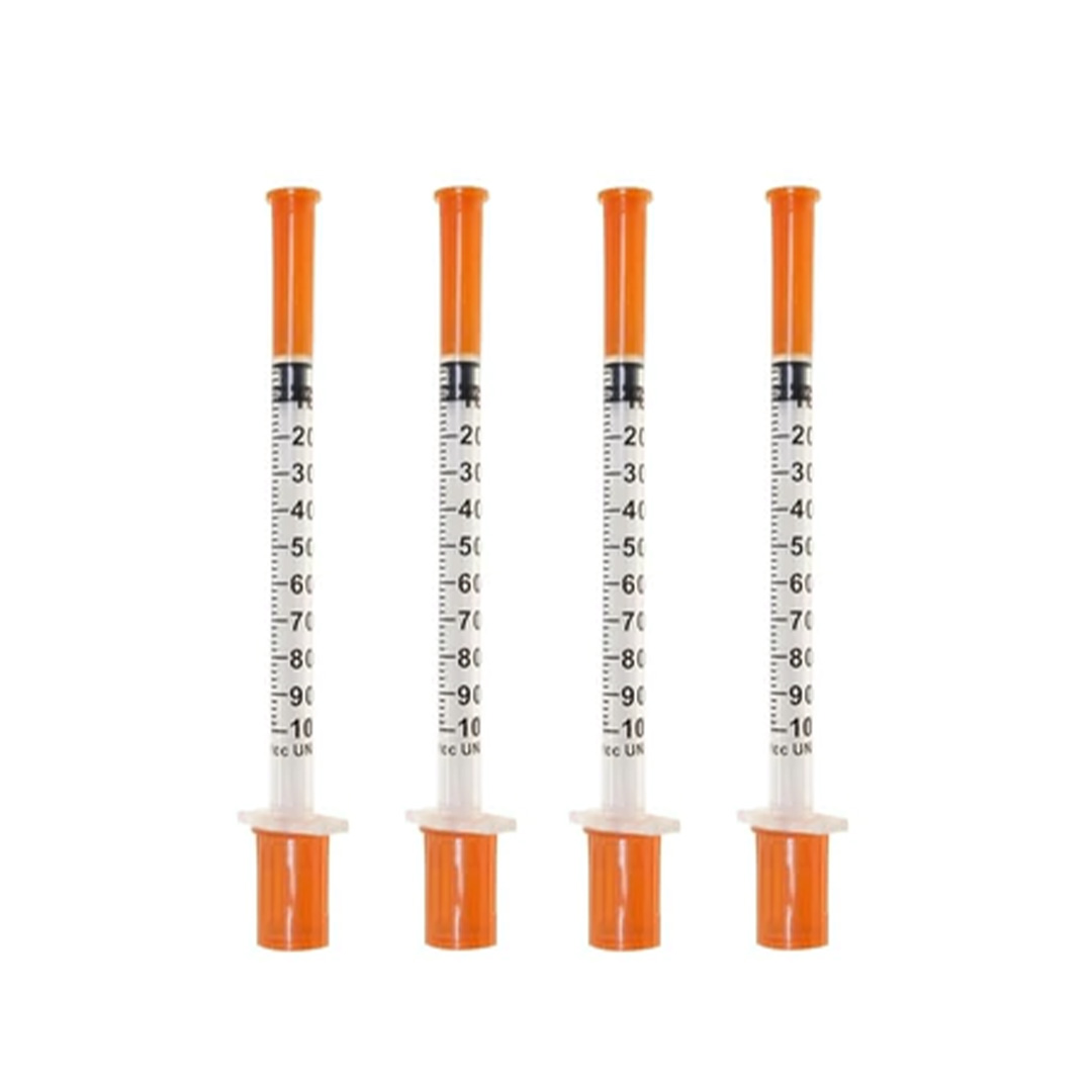 Seringa de Insulina 1ml Agulha 8x0,3mm Medix 100 Unidades