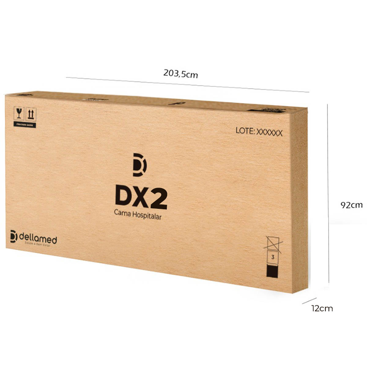 Cama Hospitalar Dellamed DX2 Manual