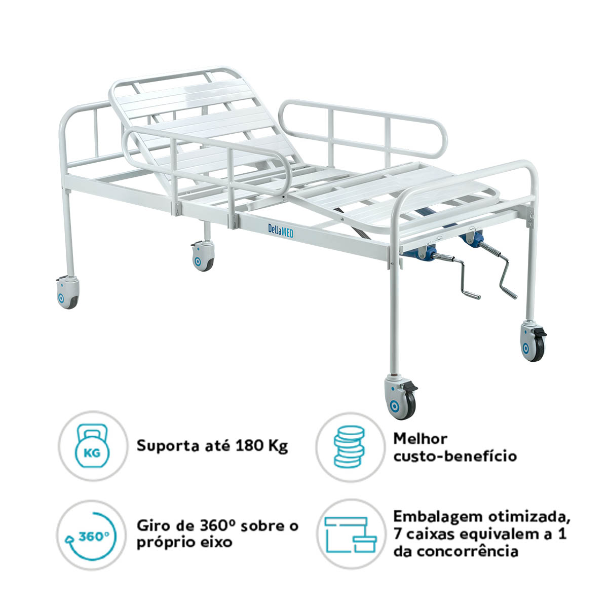 Cama Hospitalar Dellamed DX2 Manual