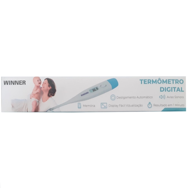 Termometro Clinico Digital Winner Resultado Rápido 1 min.